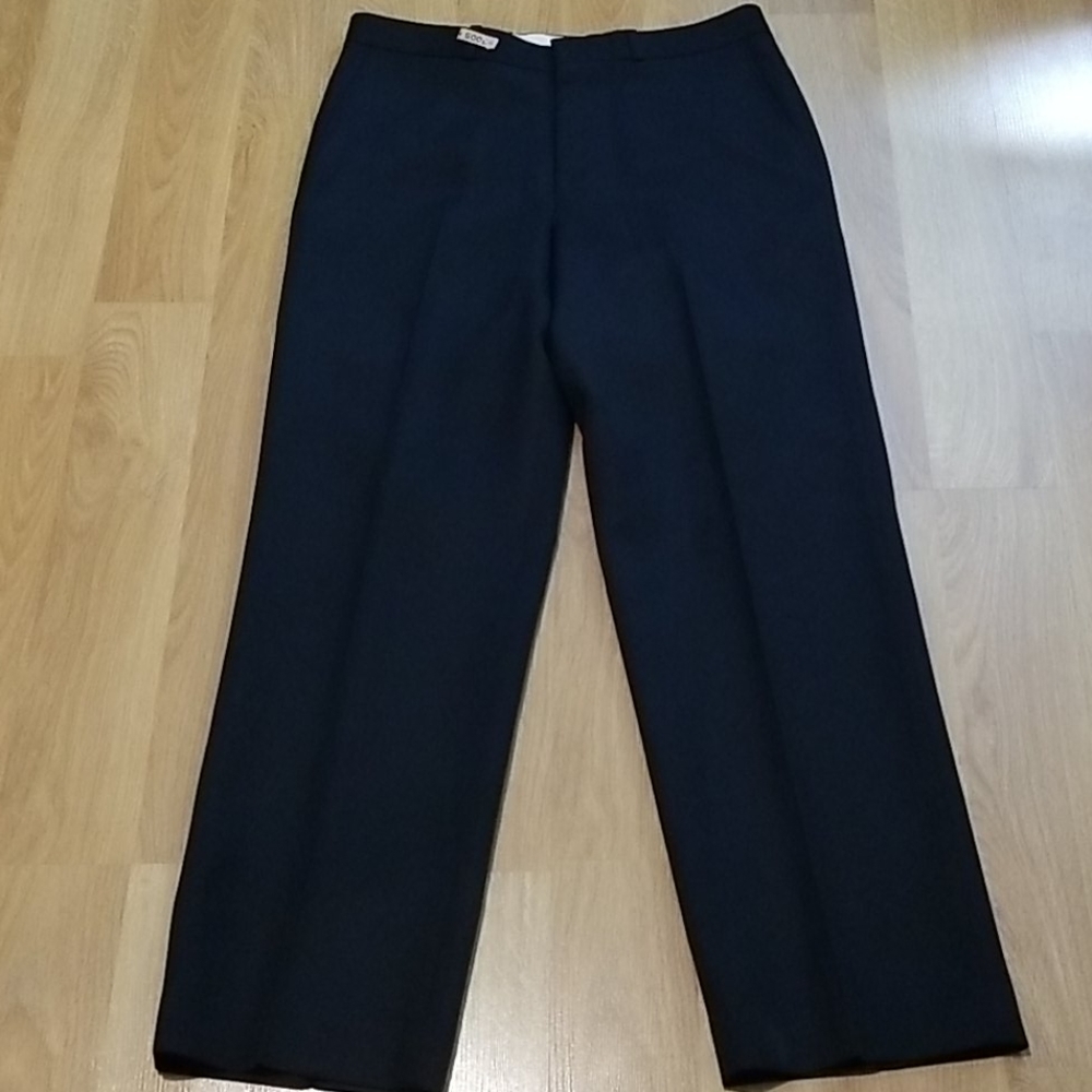 Mens black dress suit pants 32W x 29L